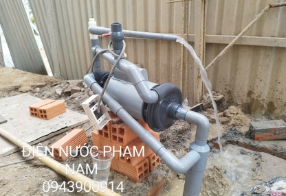 Thợ sửa giếng khoan lên nước yếu LH 0943900914