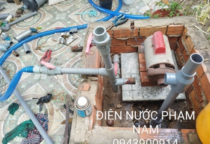 Thợ sửa bơm giếng khoan, sửa giếng khoan LH 0943900914