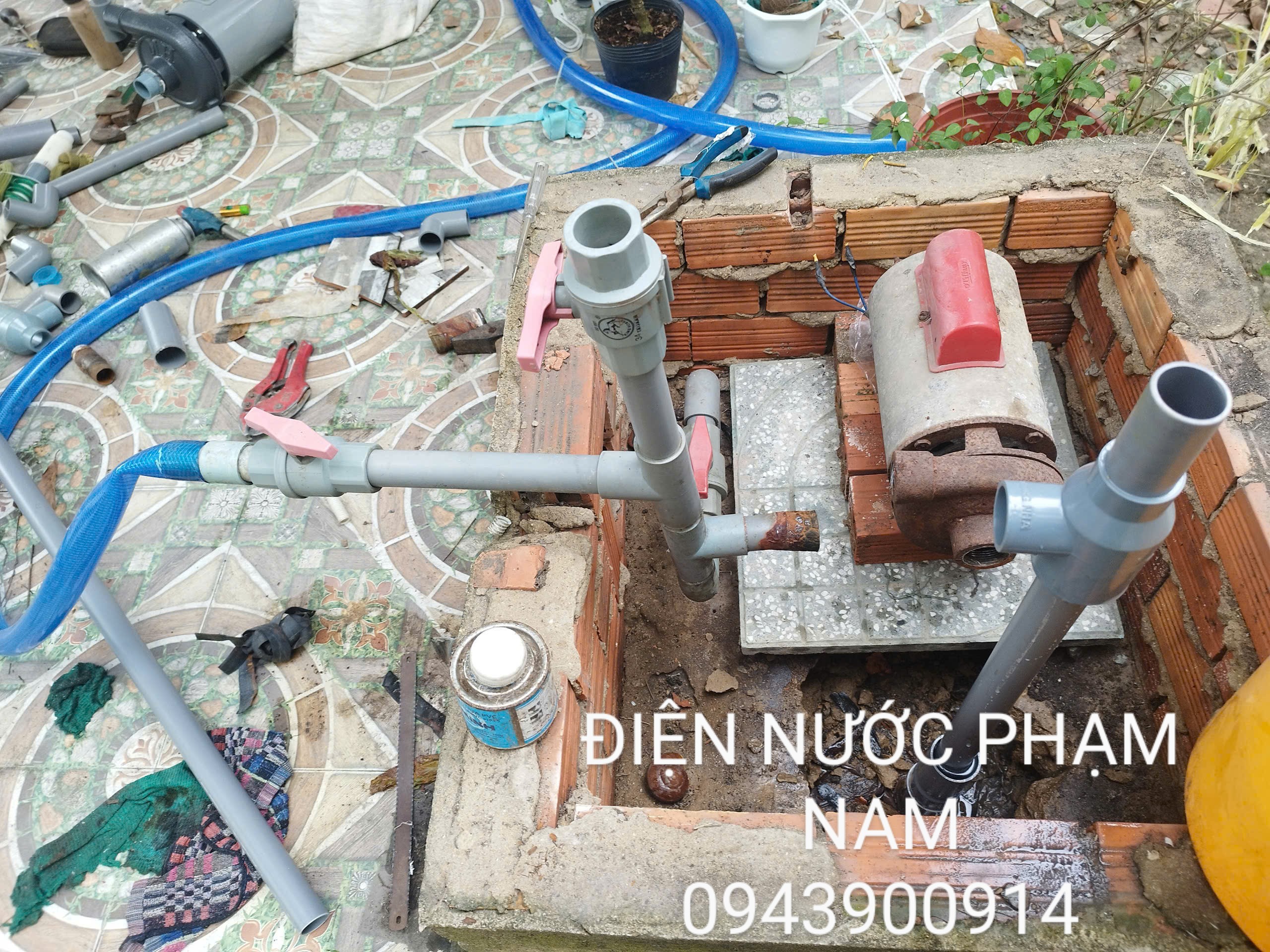 Thợ sửa bơm giếng khoan, sửa giếng khoan LH 0943900914